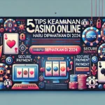 5 Tips Keamanan Casino Online